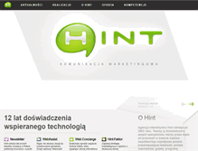 Tablet Screenshot of hint.pl
