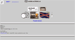 Desktop Screenshot of hint.cz
