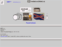 Tablet Screenshot of hint.cz